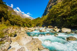 Landschaft im Fiordland National Park 