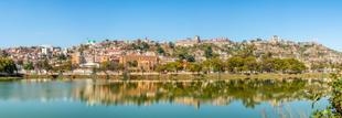 Panoramablick von Antananarivo
