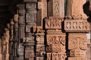 Nahaufnahmen Qutab Minar