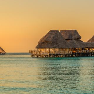 Sonnenuntergang auf Sansibar