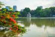 Hoan Kiem See in Vietnam 
