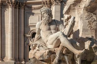Quatro Fiumi Brunnen auf der Piazza Navona