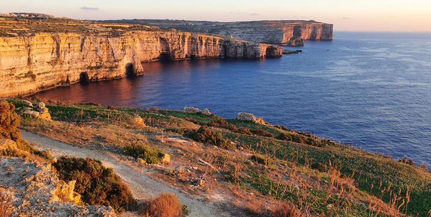 Bucht auf Gozo