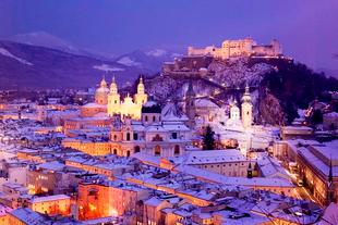 Salzburg im Winter