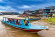 Boot auf dem Tonle Sap