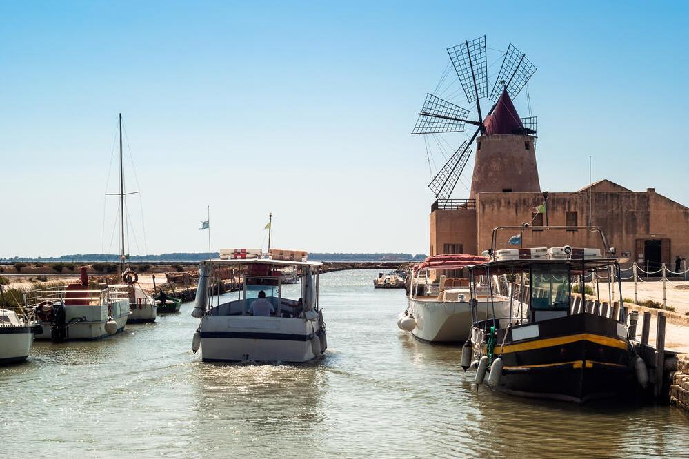 Boot nach Mozia
