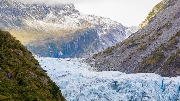 Fox Gletscher in Neuseeland 