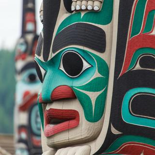 Detailaufnahme Totem 