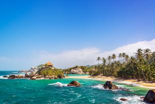 Der Strand von San Juan del Guia im Tayrona National Park