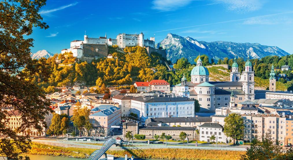 Blick über Salzburg