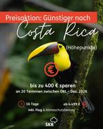 Costa Rica: Höhepunkte