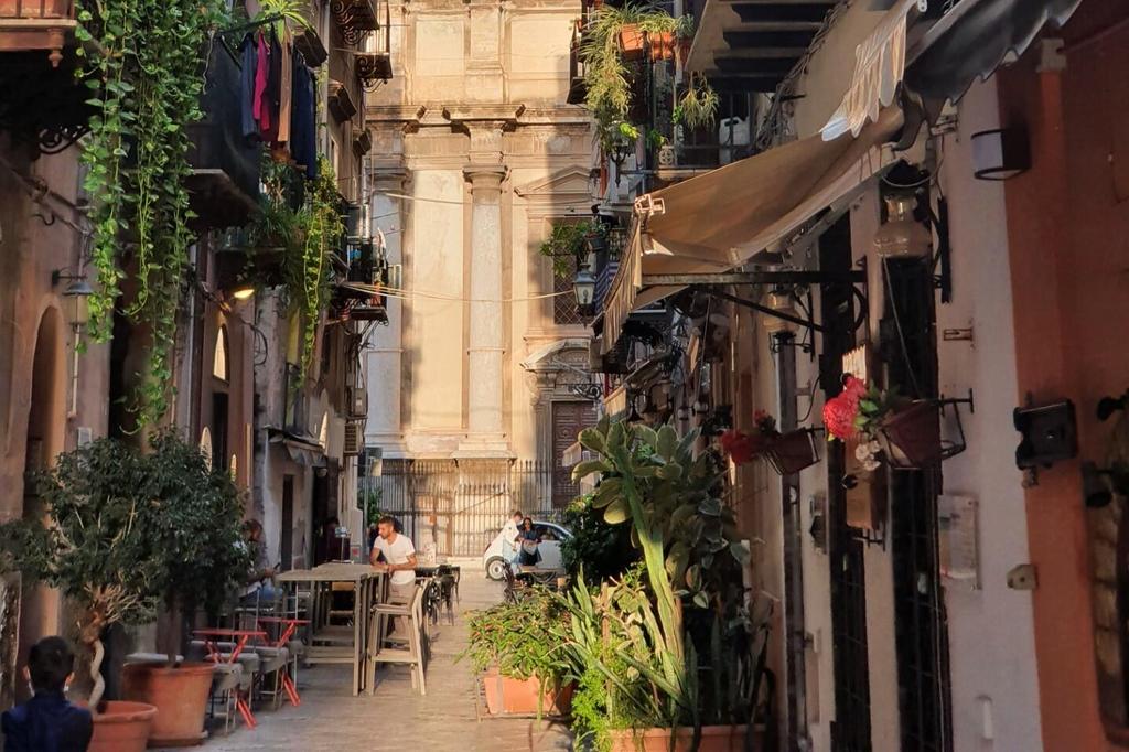Straße in Palermo
