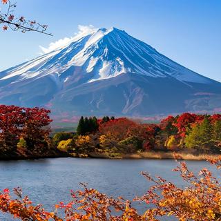 Berg Fuji in Japan
