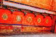 Buddhistische Wandmalerei
