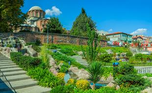 Chora Kirche mit Garten