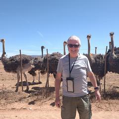 Ein Bild von unserem Gast Werner auf seiner Südafrika Gruppenreise