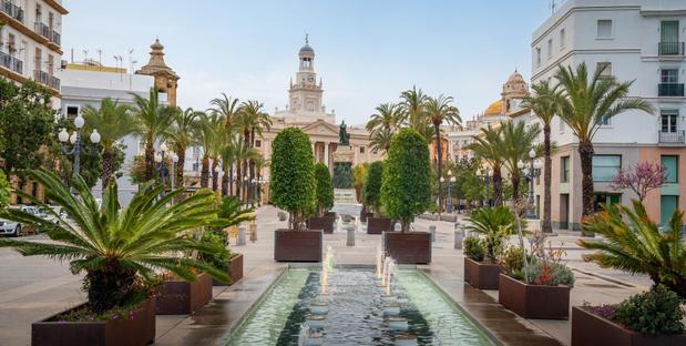 Plaza de San Juan de Dios in Cádiz