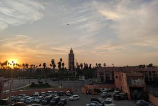 Sonnenuntergang in Marrakesch