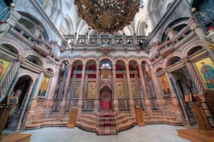 Innenarchitektur der Grabeskirche