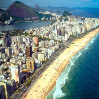 Ipanema Beach in Rio De Janeiro