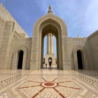 Sultan Qaboos Moschee von innen