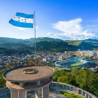 Die Stadt Tegucigalpa