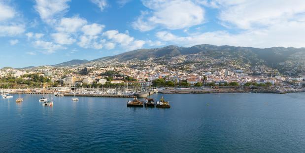 Blick auf Funchal