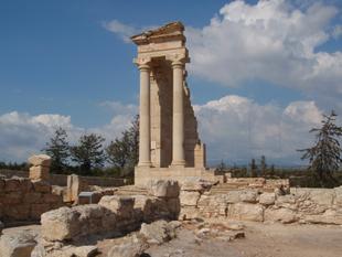 Ruinen des Apollo Hylates Heiligtums in Kourion