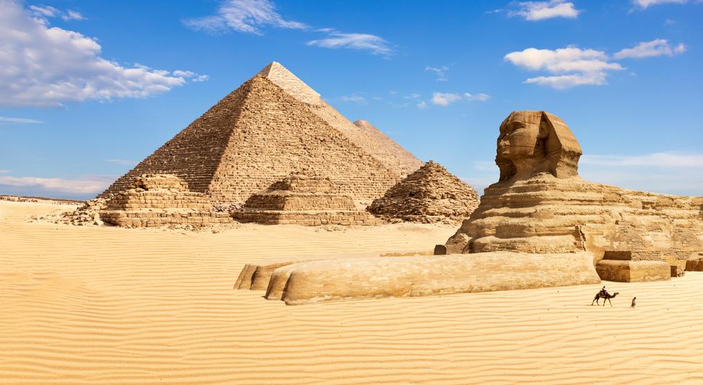Blick auf die Sphinx während einer Ägypten Gruppenreise