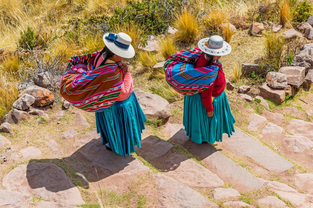 Indigene Quechua Frauen