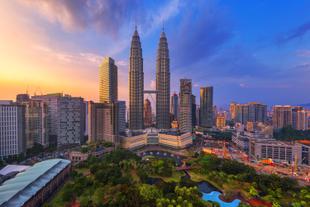 Skyline von Kuala Lumpur 