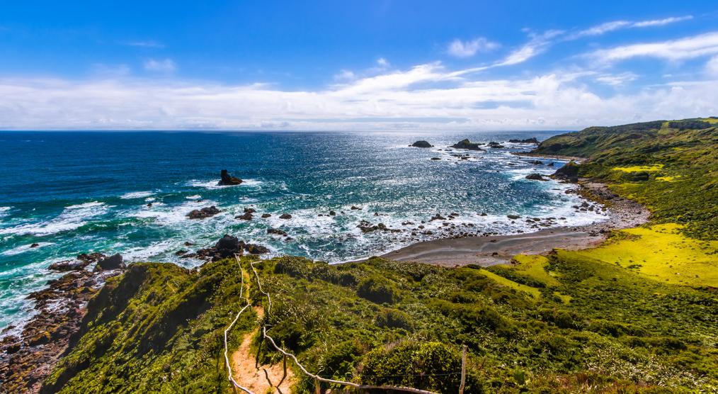 Die Westküste einer chilenischen Insel während einer Chile Gruppenreise