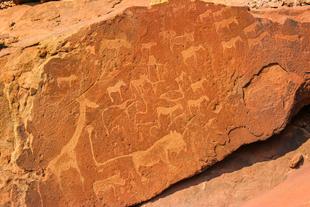 Malerei in Twyfelfontein