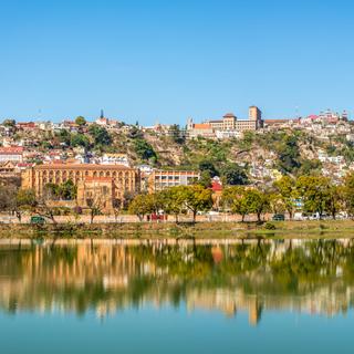 Panoramablick von Antananarivo