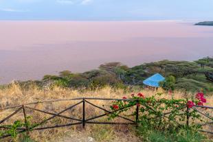 Landschaft am Langano-Sees
