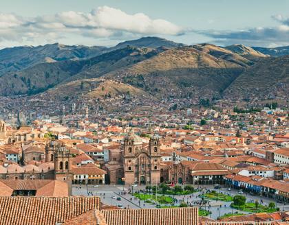 Blick auf Cusco