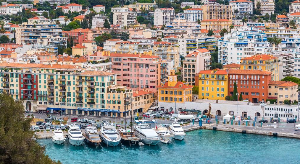 Hafen in Nizza