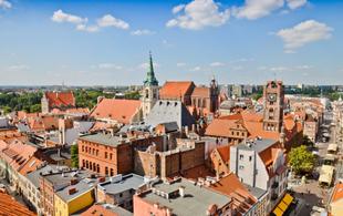 Blick auf Thorns Altstadt