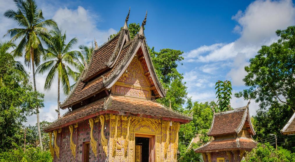 Wat Xieng Thong Tempel bei einer Laos Reise
