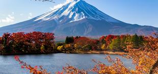 Berg Fuji in Japan