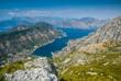 Blick auf die Bucht von Kotor 