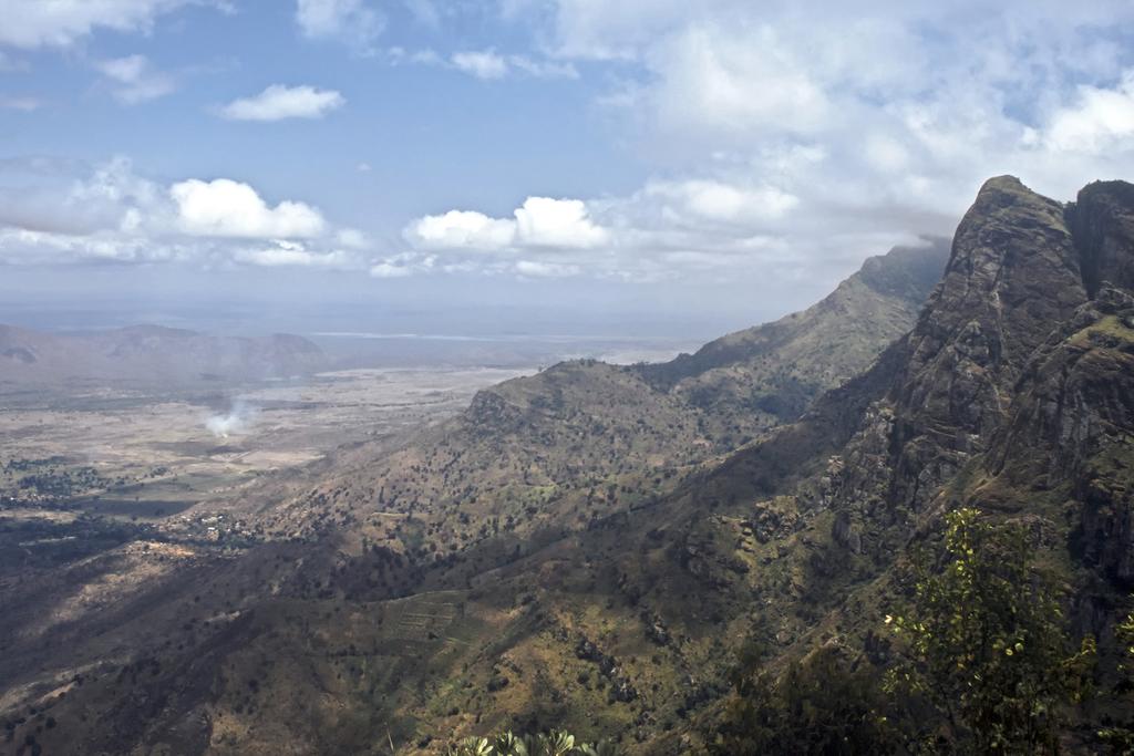 Blick auf Usambara Berge