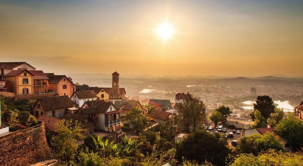 Blick auf Antananarivo