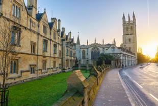 Magdalen College Library in Oxford