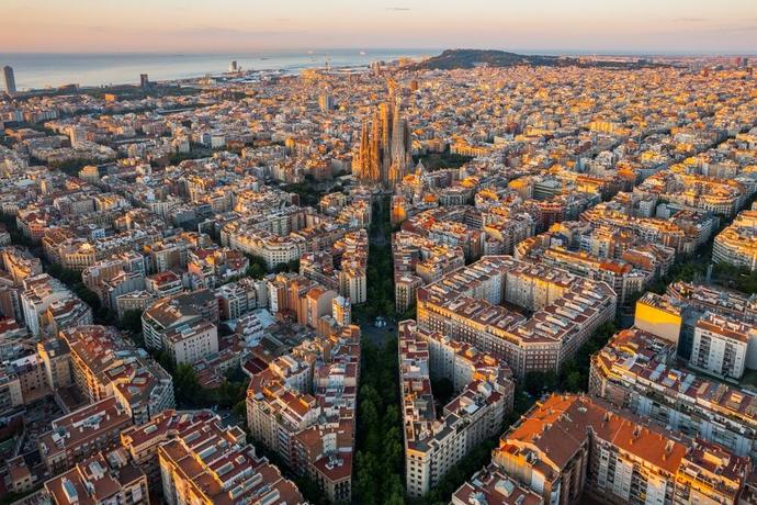 Wohnviertel Eixample