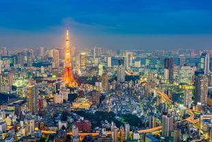 Skyline von Tokyo