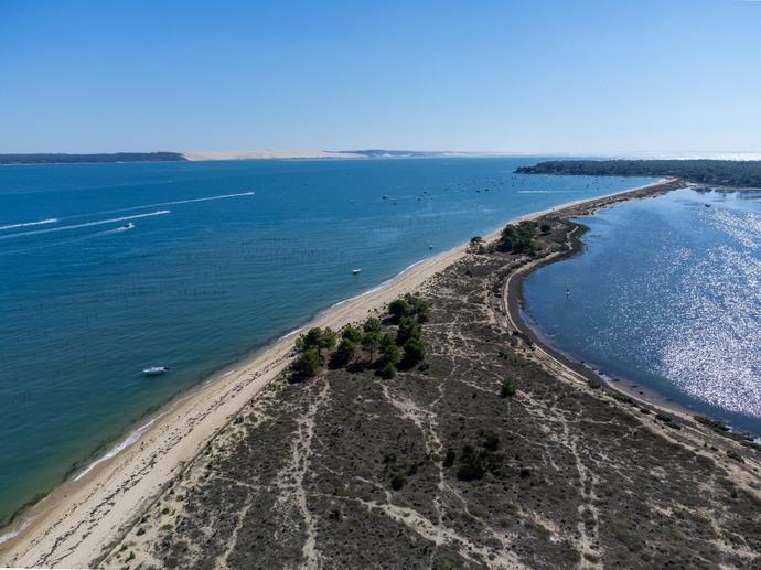 Aussicht auf die Bucht von Arcachon 