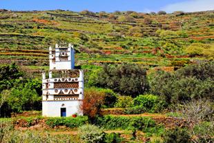 Traditionelles Taubenhaus auf Tinos
