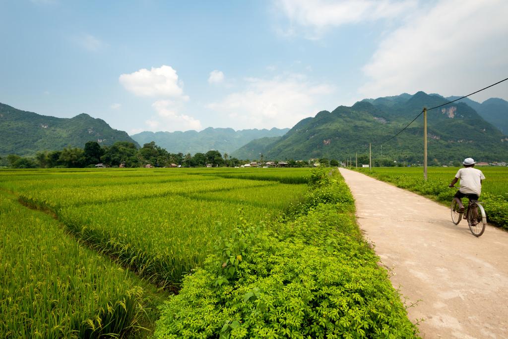 Landschaft in Mai Chau