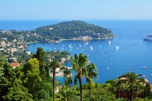 Panorama der Côte d'Azur